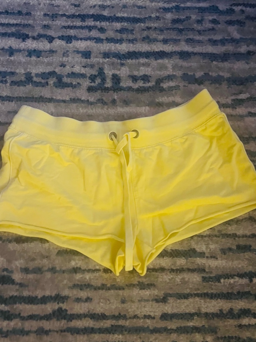 GAP Bright Yellow Drawstring Athletic Shorts